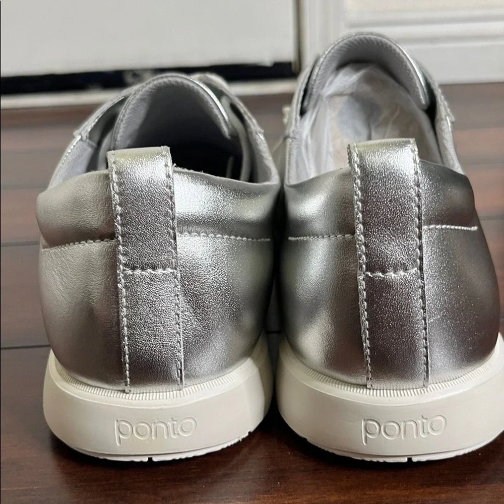NWOB Ponto Men's The Pacific Sterling Lace-Up Leather Shoes Sustainable sz‎ 12.5
